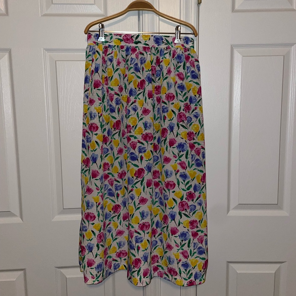 DONATED | Floral Maxi Skirt - Picture 1 of 5